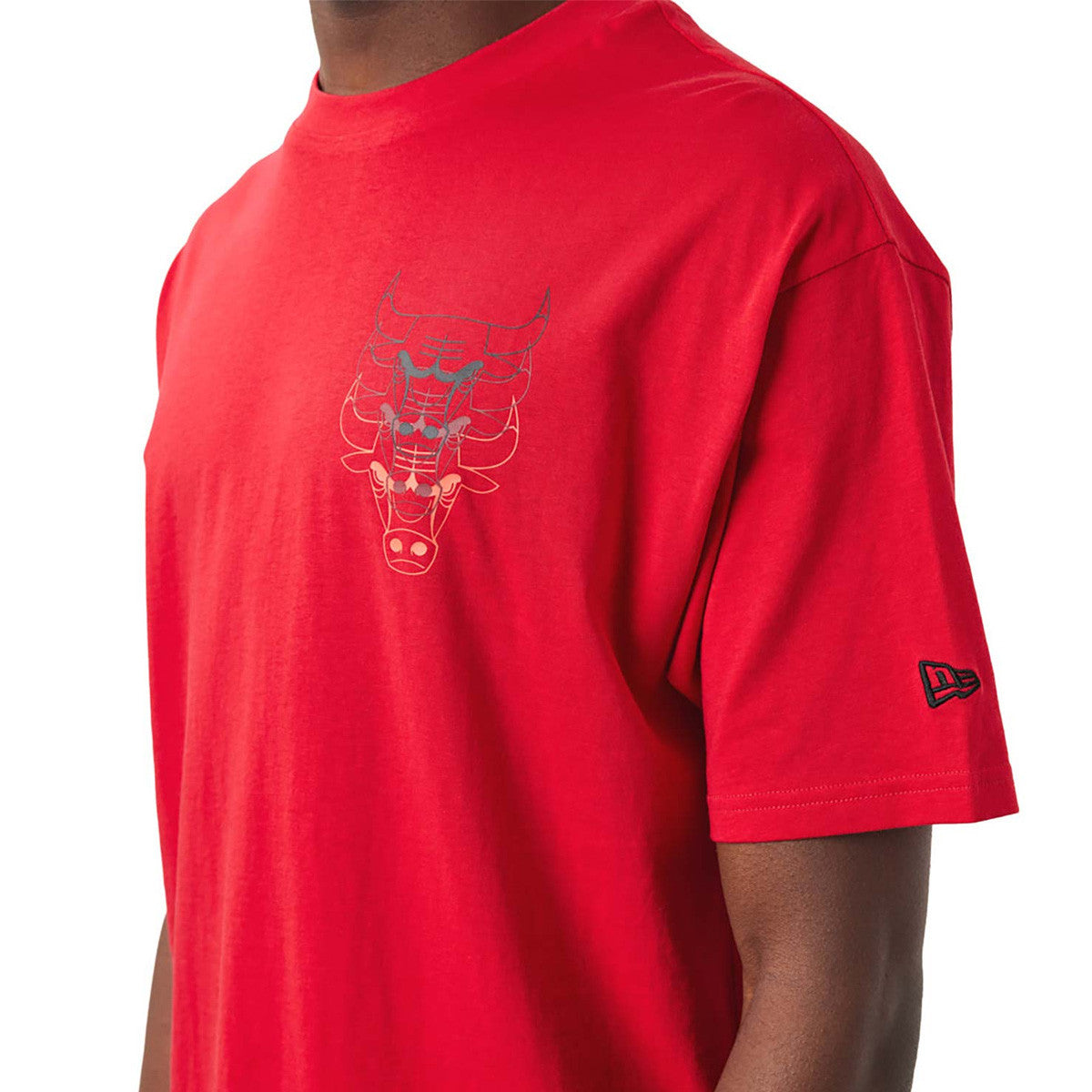 Tee-shirt New Era Chicago Bulls NBA Oversize