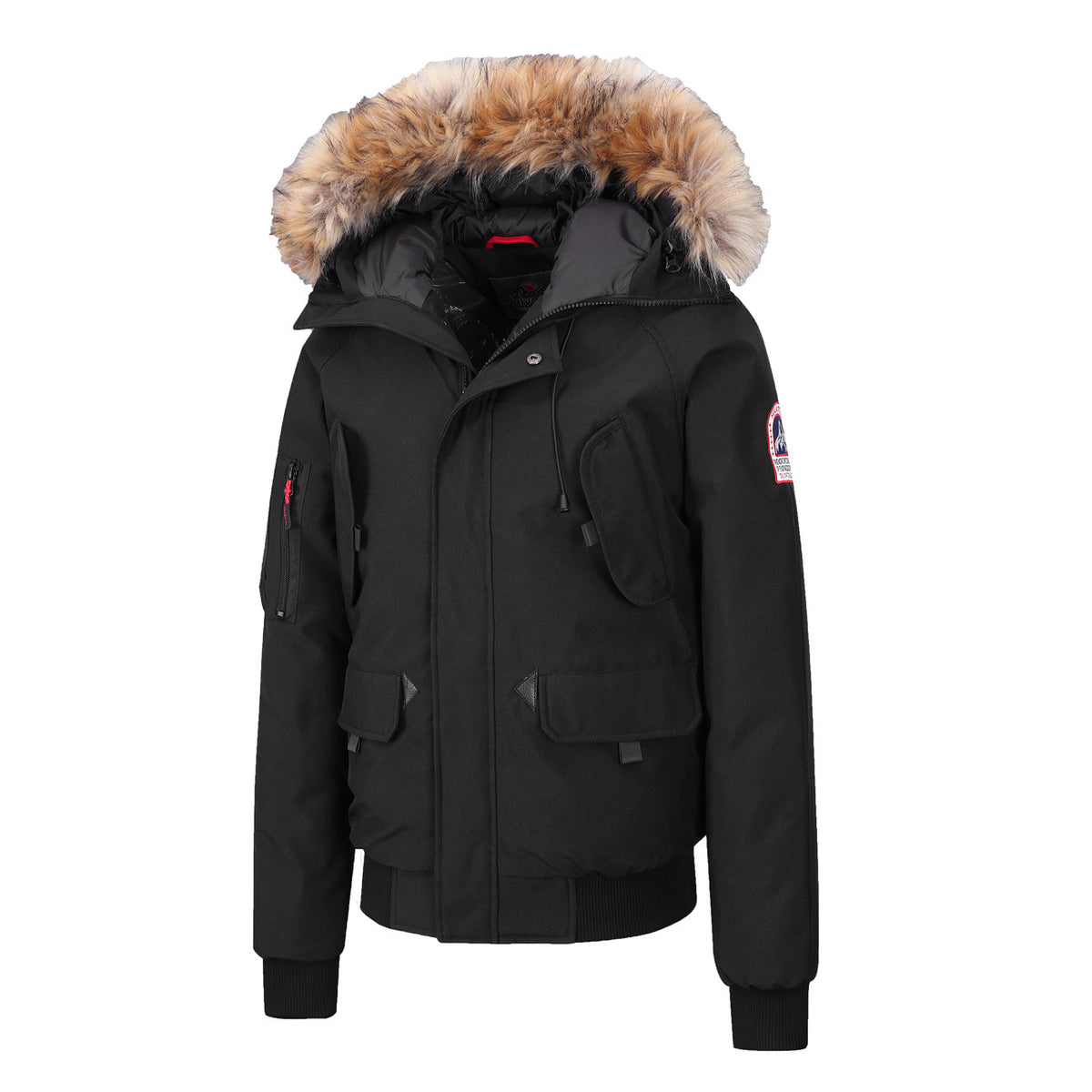 Blouson capuche fourrure amovible + cagoule lunette intégrée Homme Helvetica WILSON