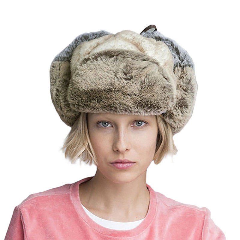 Bonnet Kangol MULTI FAUX FUR TRAPPER