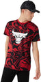 Tee-shirt New Era CHICAGO BULLS OIL SLICK PRINT
