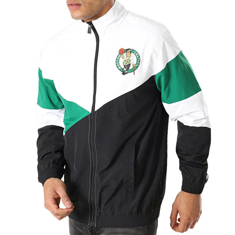 Veste de survêtement New Era BOSTON CELTICS RETRO COLOUR BLOCK