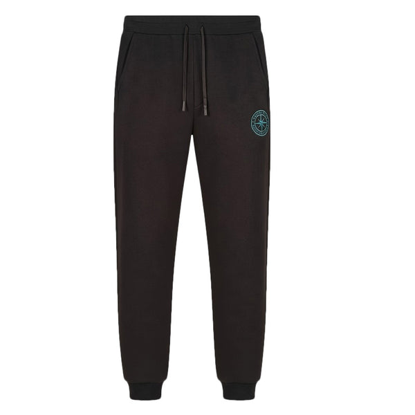 16TAYLOR B.Pantalones deportivos azules con capucha doble