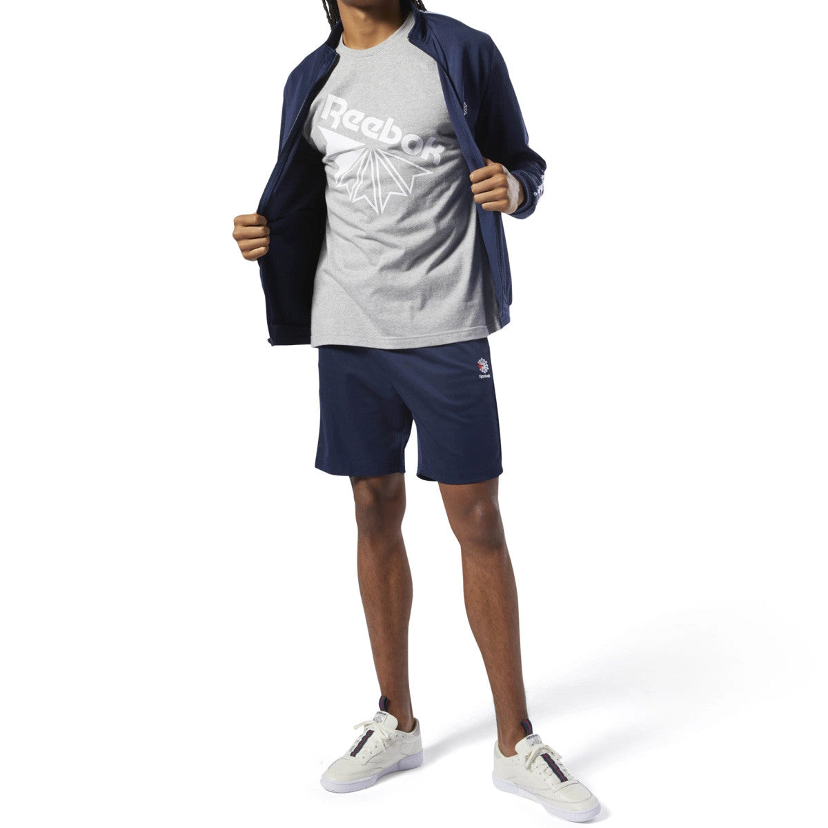 Veste de survêtement Reebok TAPED TRACK TOP