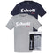 Pack de 2 tee-shirt Schott ras du cou