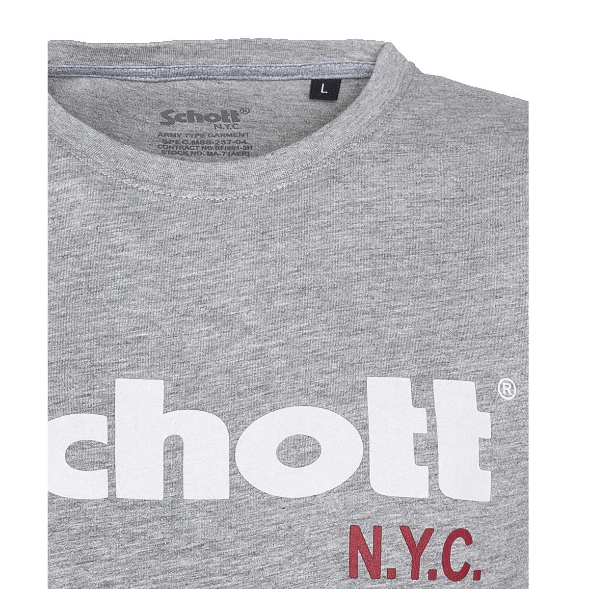 Pack de 2 tee-shirt Schott ras du cou