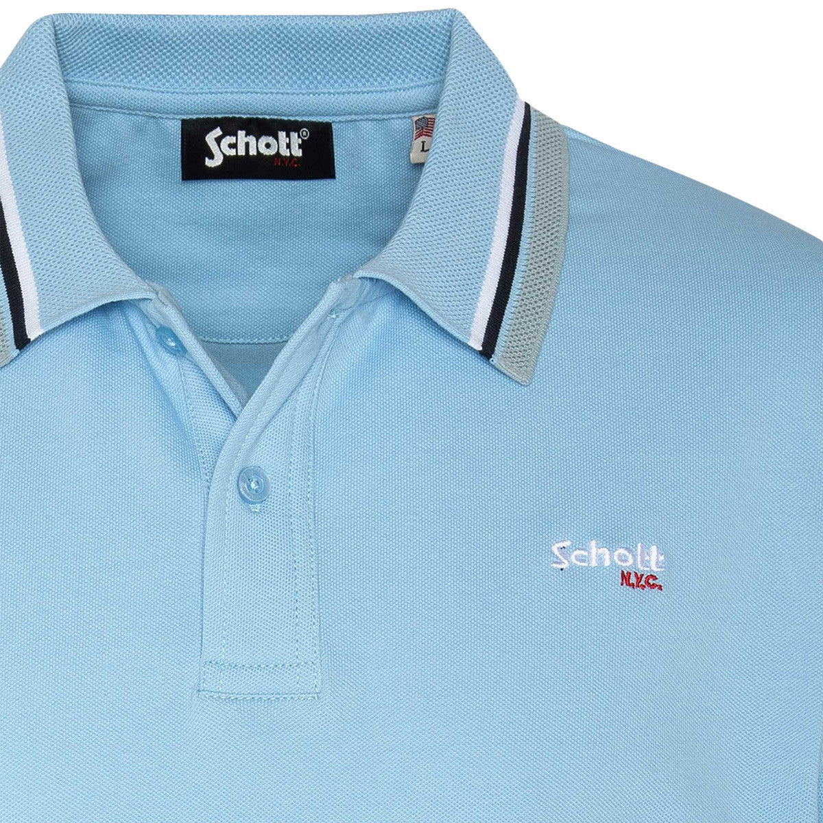 Polo Schott COTES RAYES