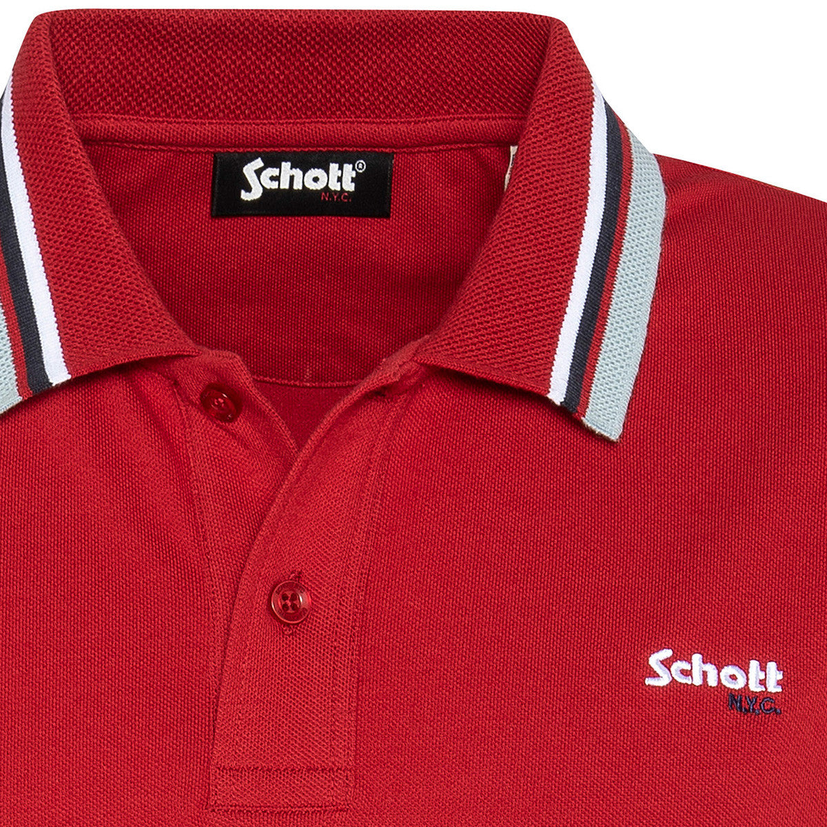 Polo Schott COTES RAYES