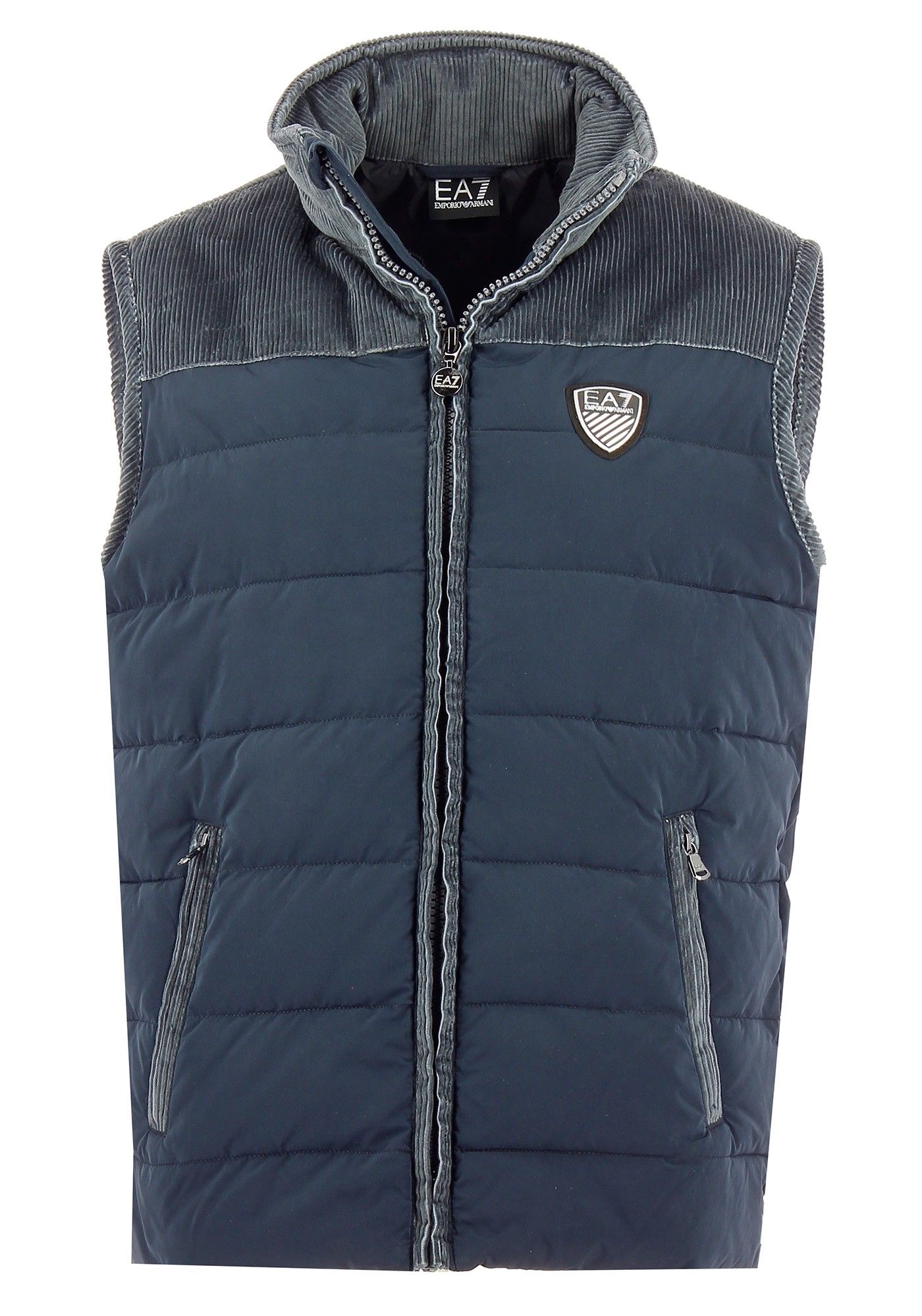 Doudoune sans manche EA7 Emporio Armani (Noir)