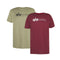 Pack de 2 Tee-shirts Alpha Industries ALPHA LABEL