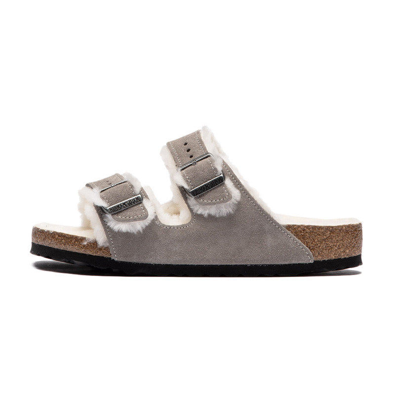 Sandale Birkenstock ARIZONA VL SHEARLING étroite