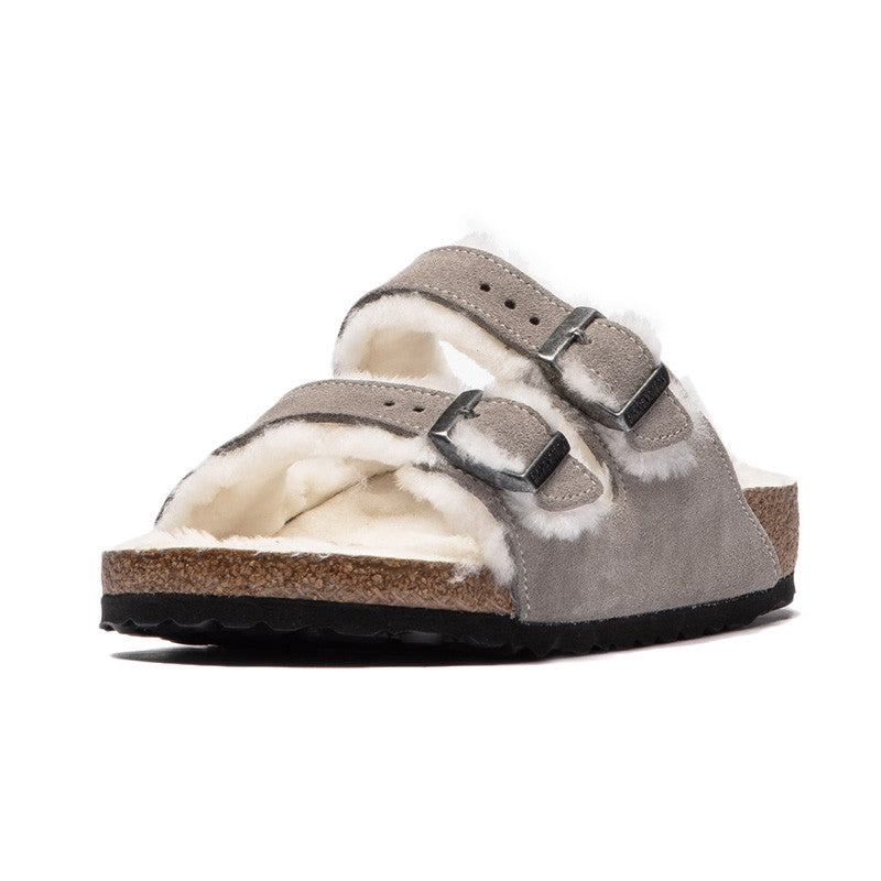 Sandale Birkenstock ARIZONA VL SHEARLING étroite
