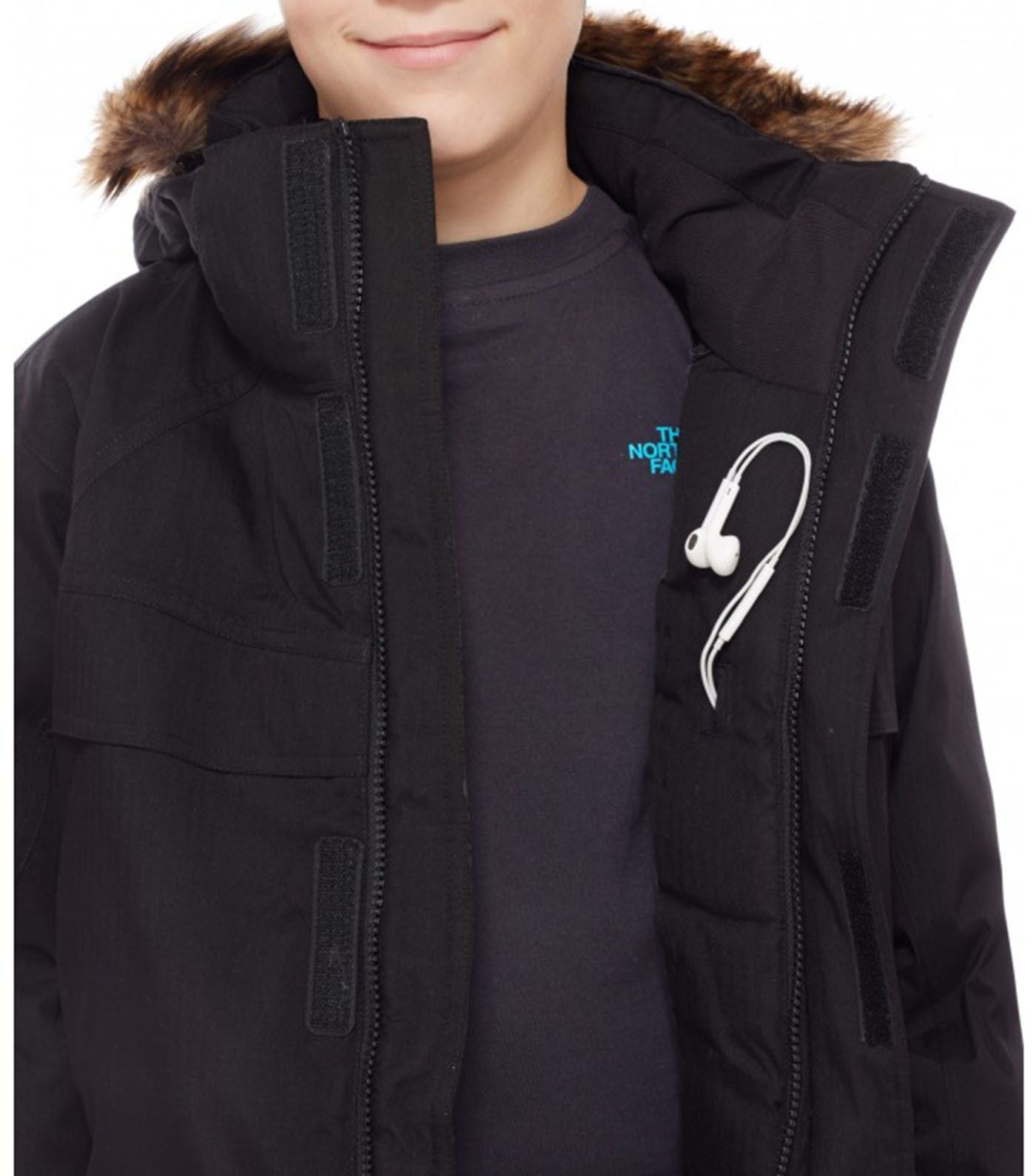 Parka The North Face Mc Murdo pour fille (Noir) - T0CRV3JK3
