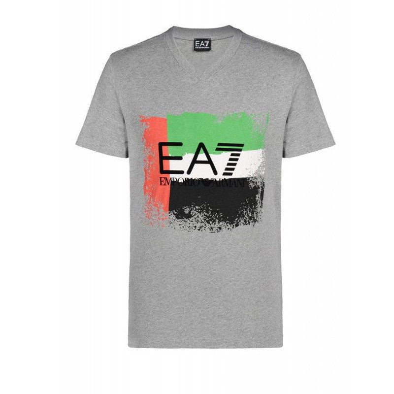 Tee-shirt EA7 Emporio Armani (Gris)