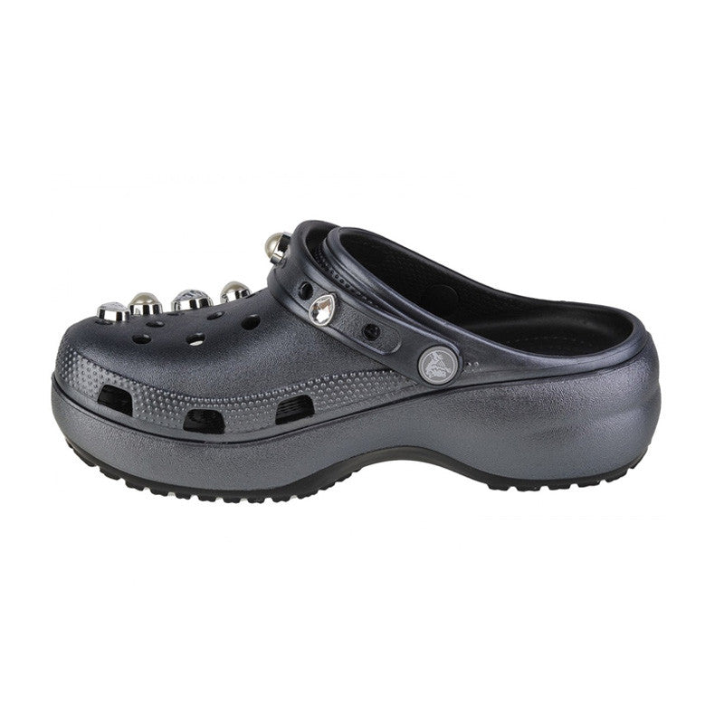 Sabot Femme Crocs CLASSIC PLATEFORM CRYSTAL PEARLSCLOG