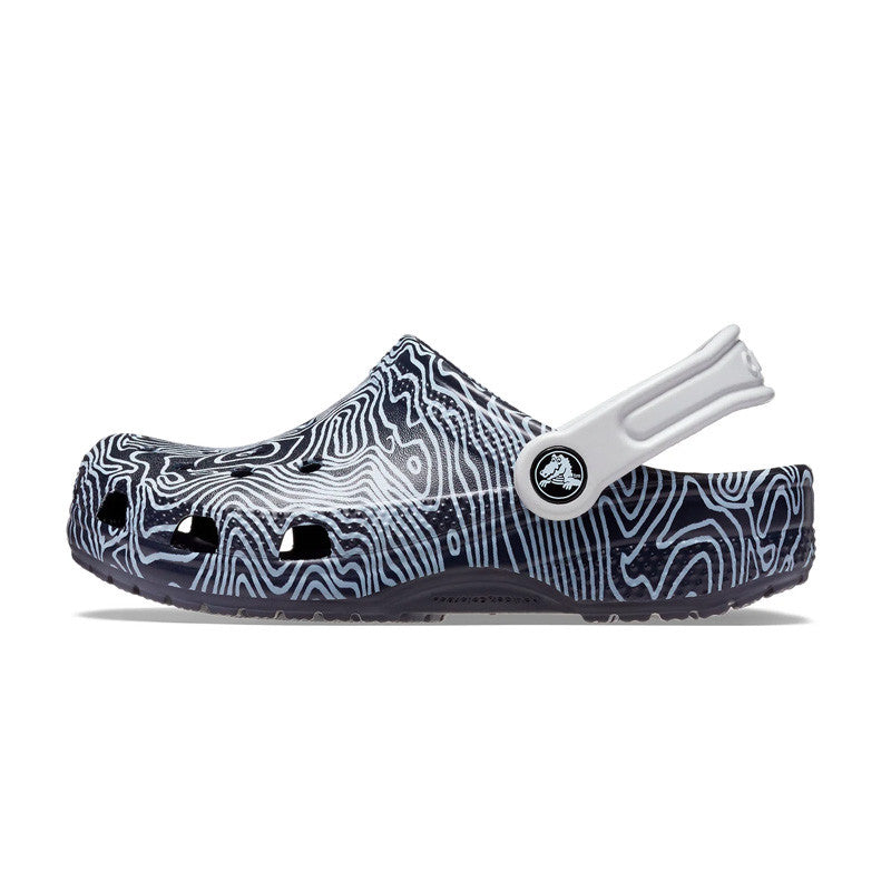 Sabot Crocs CLASSIC TOPOGRAPHIC CLOG