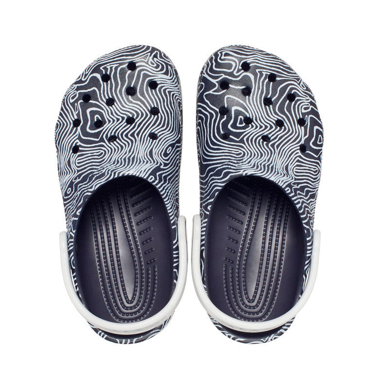 Sabot Crocs CLASSIC TOPOGRAPHIC CLOG