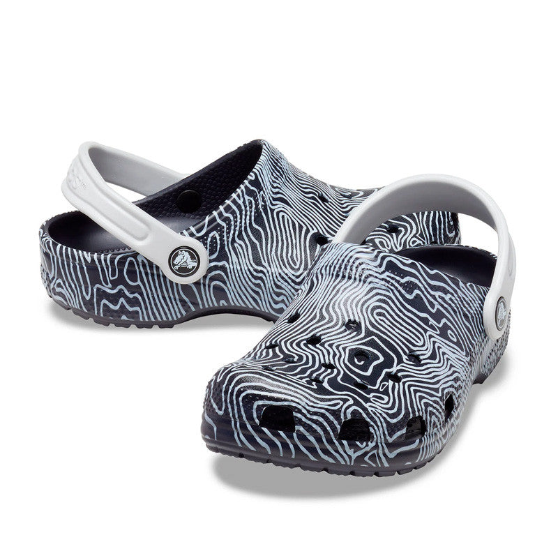 Sabot Crocs CLASSIC TOPOGRAPHIC CLOG