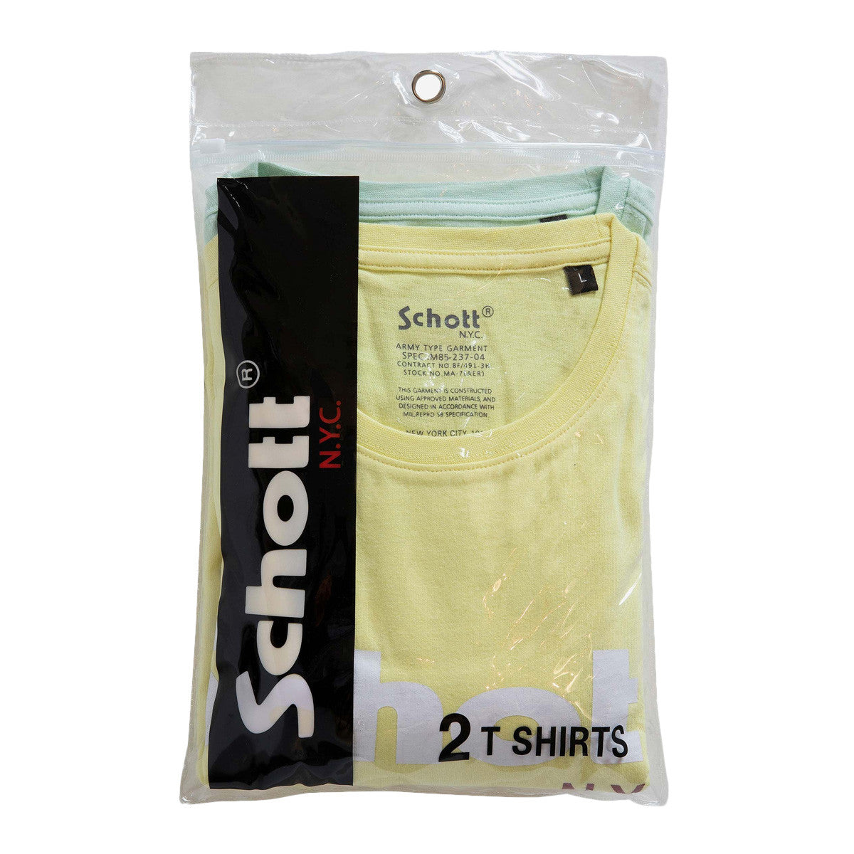 Pack de 2 tee-shirt Schott ras du cou