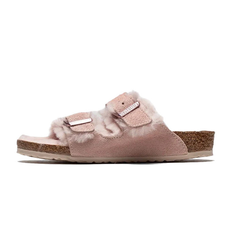 Sandale étroite Birkenstock ARIZONA Shearling Junior