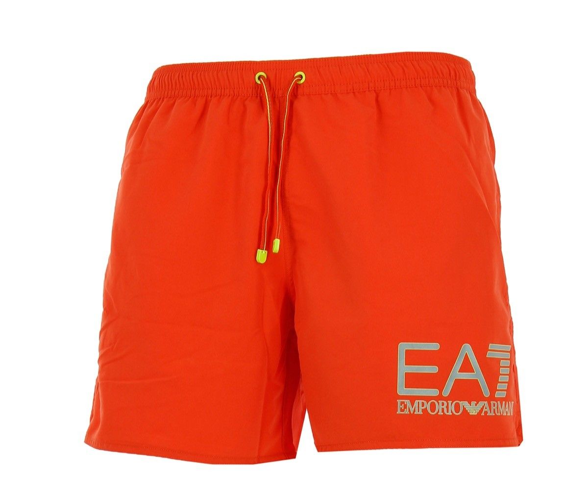 Short de bain EA7 Emporio Armani (Orange)