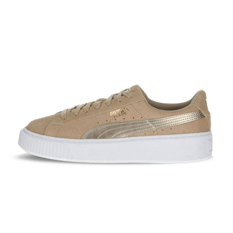 Basket Puma Suede Platform Metallic Safari - Ref. 364594-01