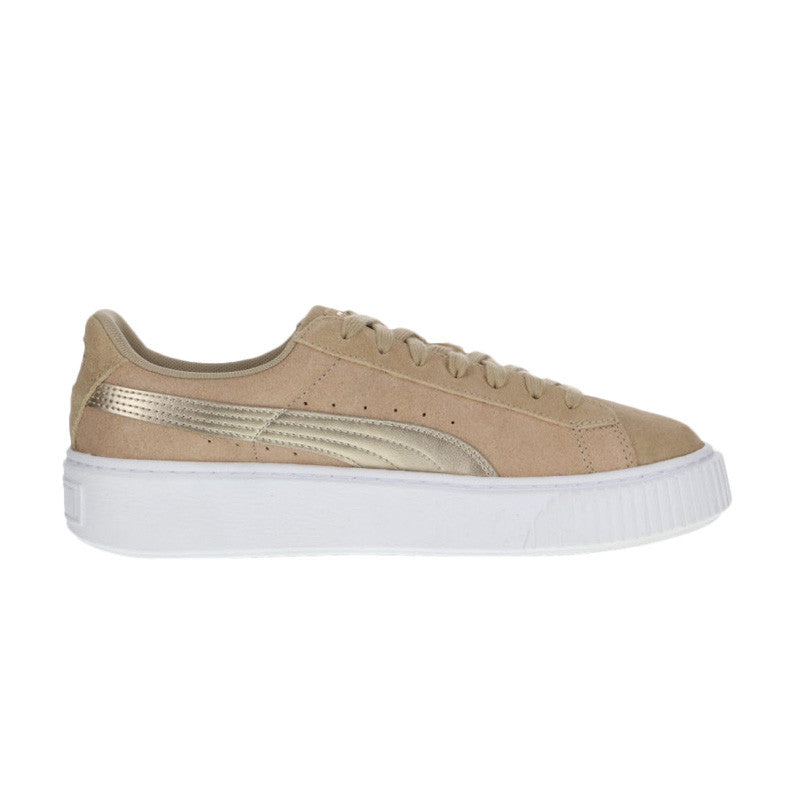 Basket Puma Suede Platform Metallic Safari - Ref. 364594-01