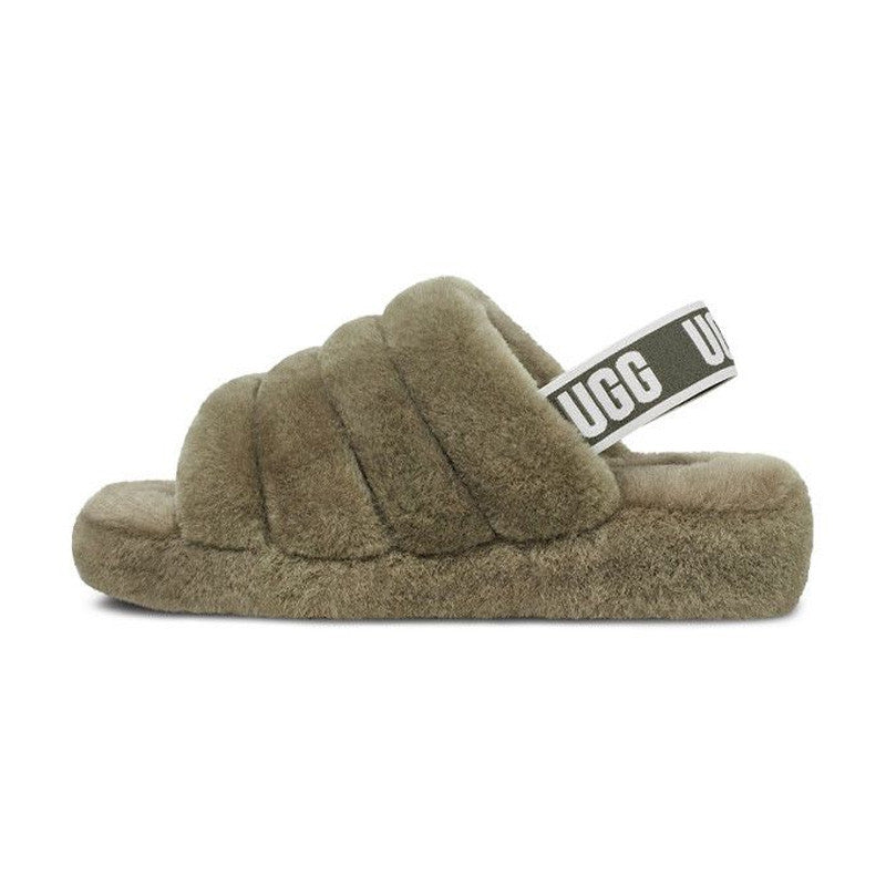 Sandale UGG FLUFF YEAH LOGO SLIDE