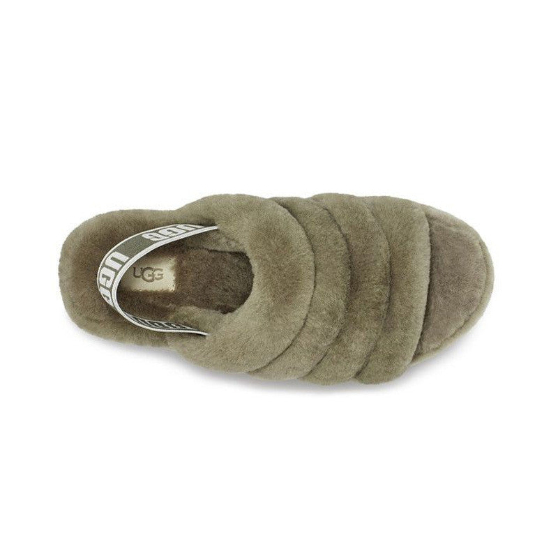 Sandale UGG FLUFF YEAH LOGO SLIDE