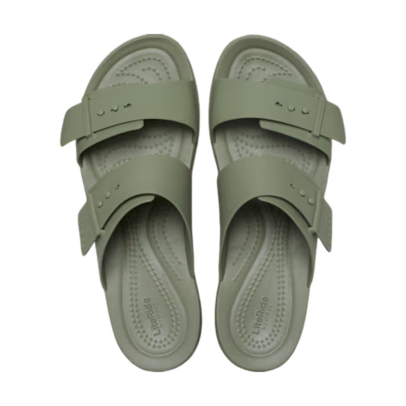 Sandale Femme Crocs BROOKLYN BUCKLE LOWWDG