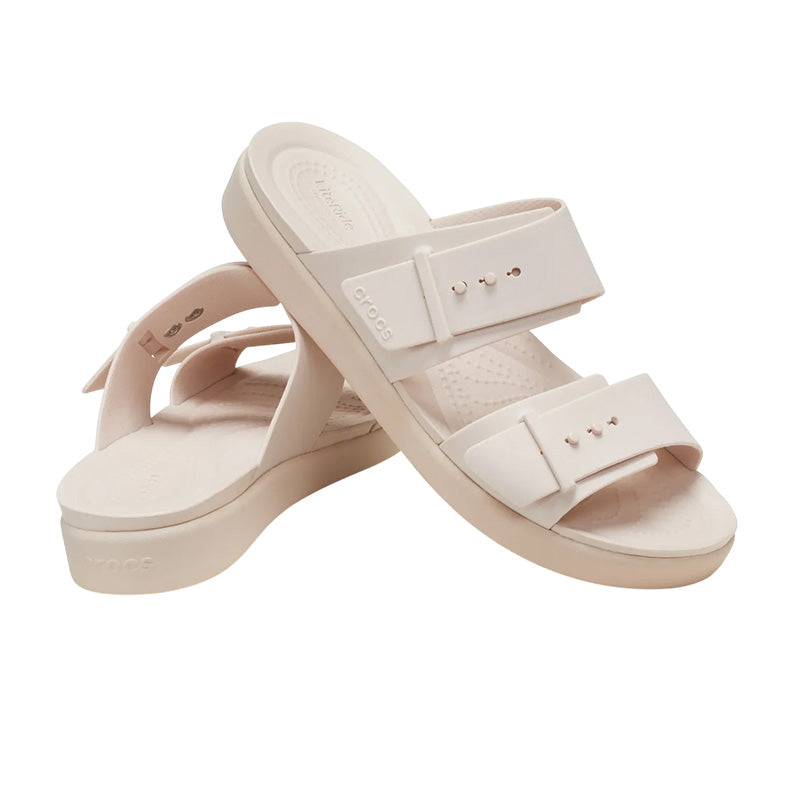 Sandale Femme Crocs BROOKLYN BUCKLE LOWWDG