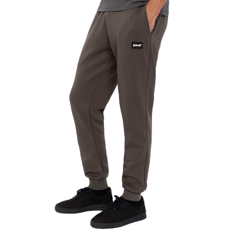 Pantalon de survêtement Schott MOLETON POCHE REDJADEN