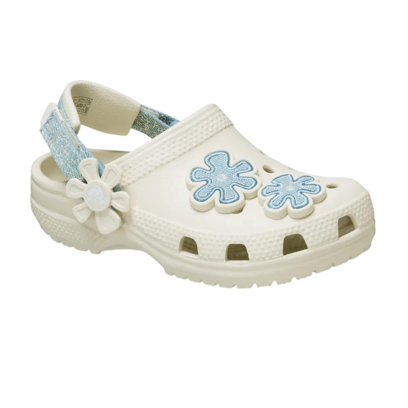 Sandalias Crocs Crocs Classic Dnm Flower Adj con tira trasera