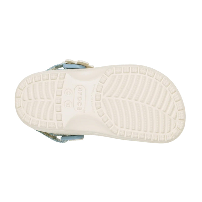 Sandalias Crocs Crocs Classic Dnm Flower Adj con tira trasera