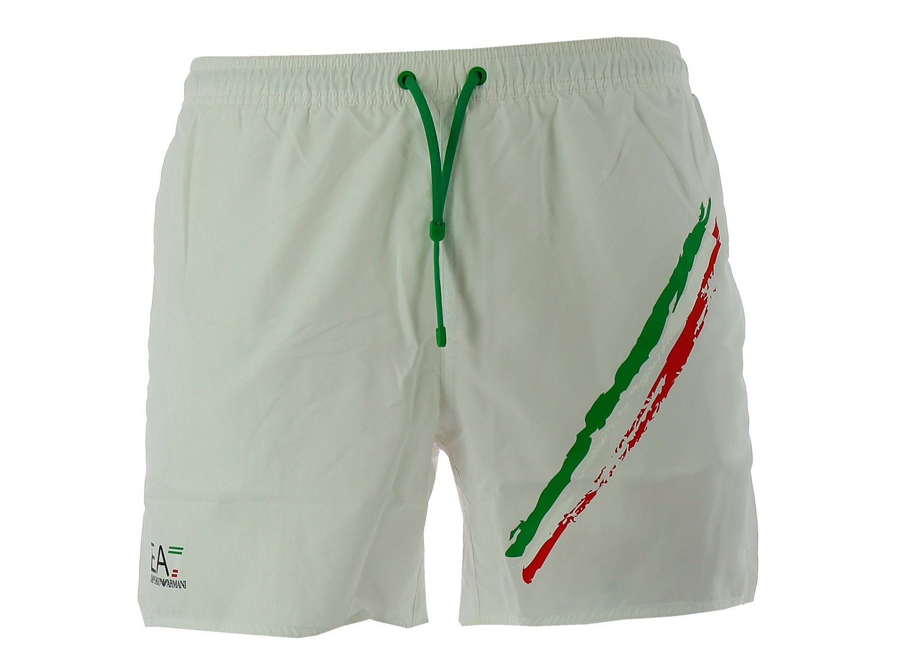 Short de bain EA7 Emporio Armani (Blanc)