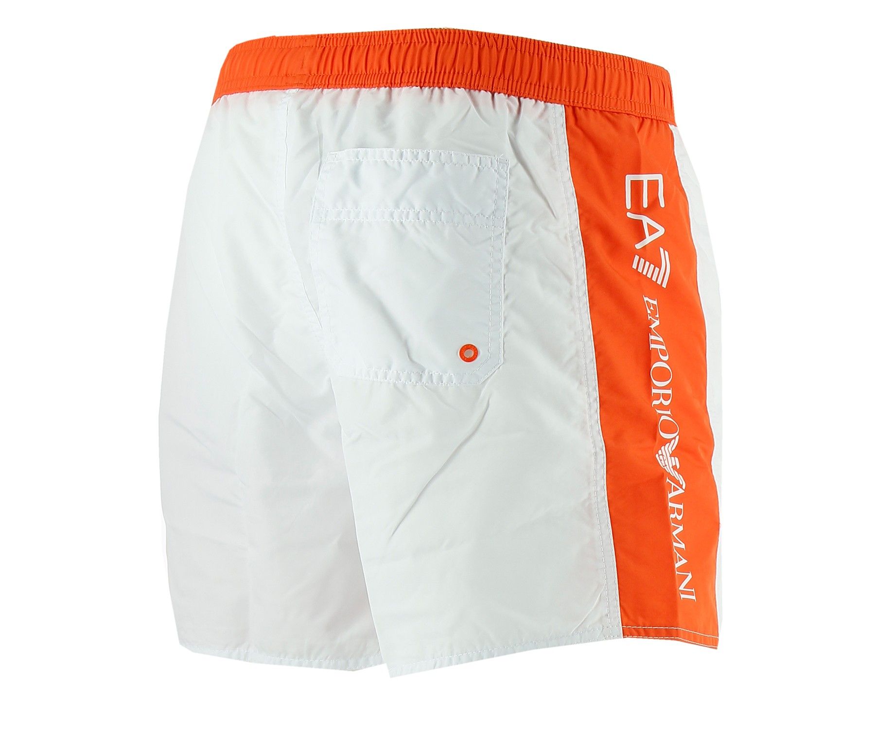 Short de bain EA7 Emporio Armani (Blanc)