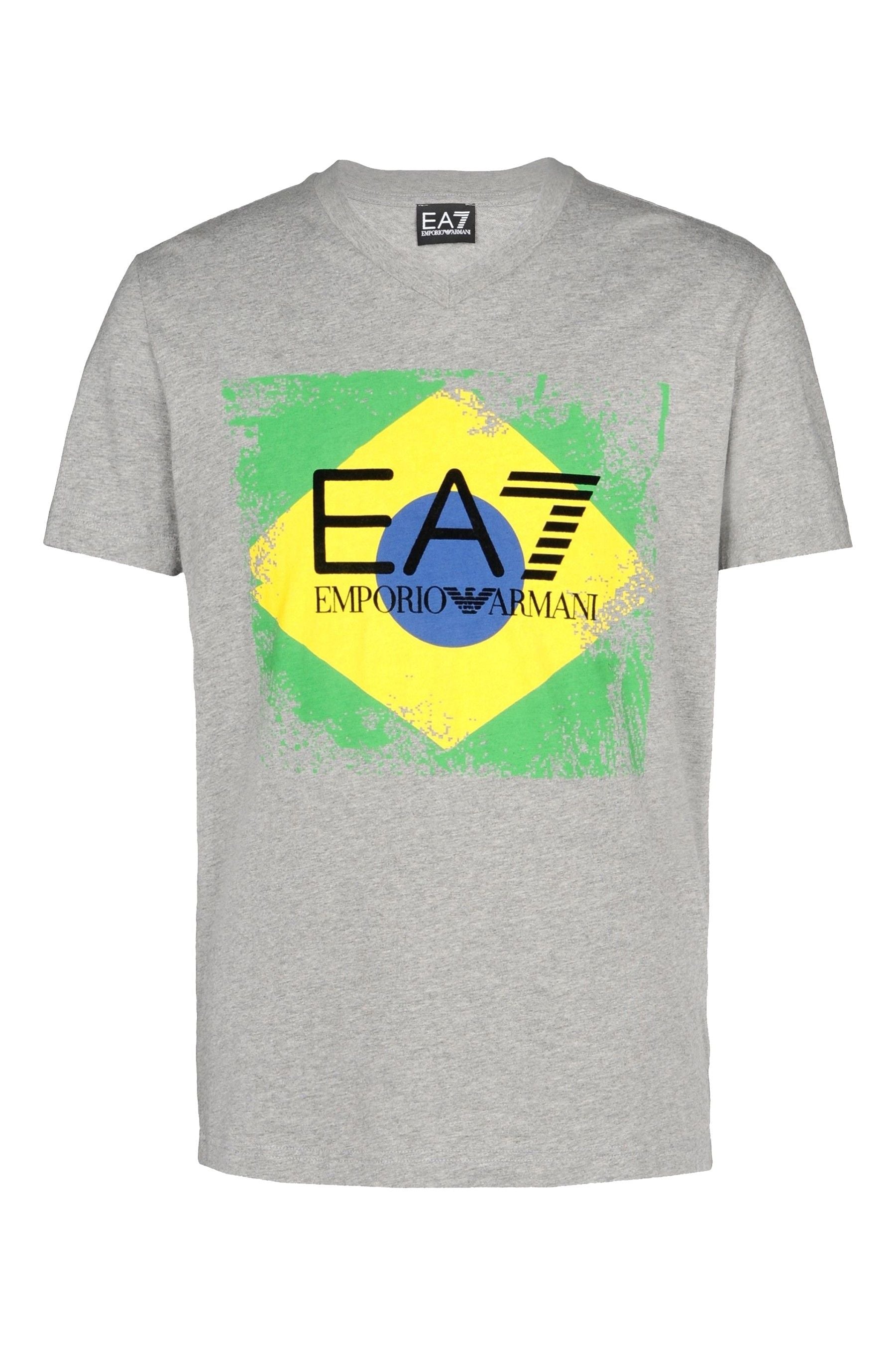 Tee-shirt EA7 Emporio Armani (Gris)