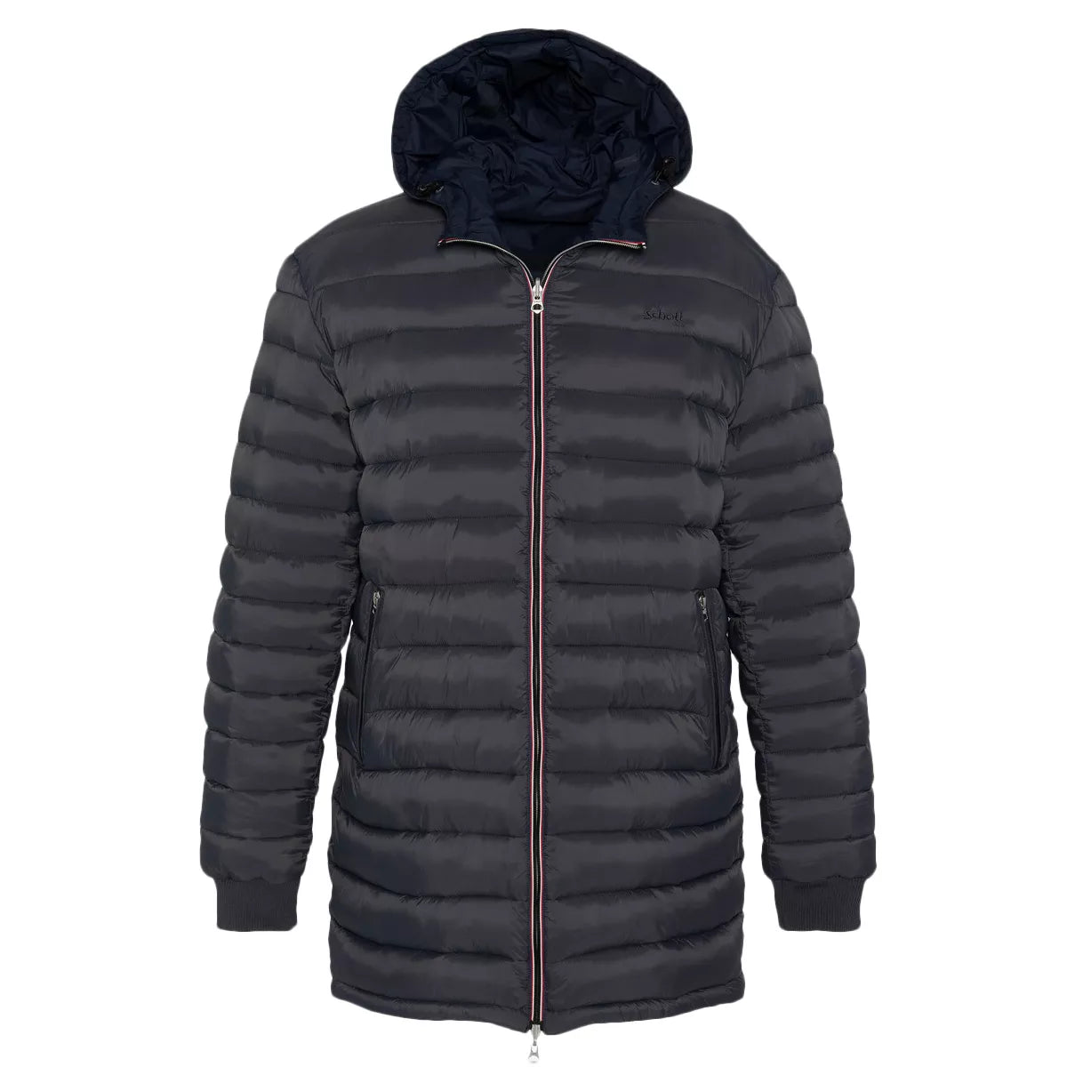 Doudoune Schott Riverso2 LONG CAPUCHE REVERSIBLE 2en1