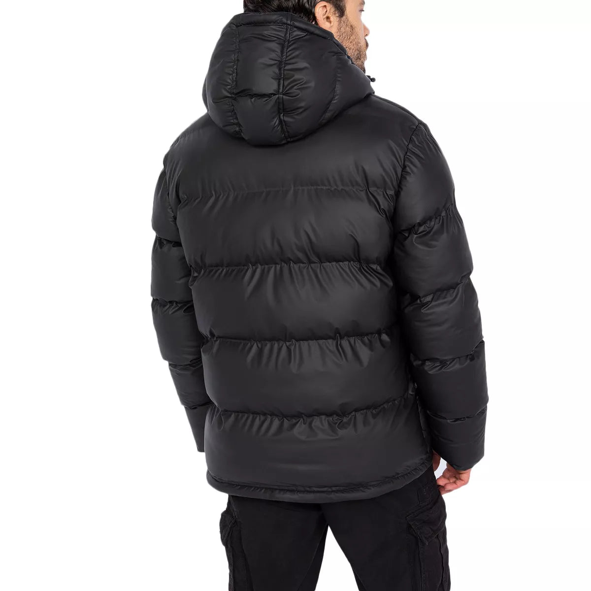 Doudoune Schott RUBBER A CAPUCHE ILLINOIS