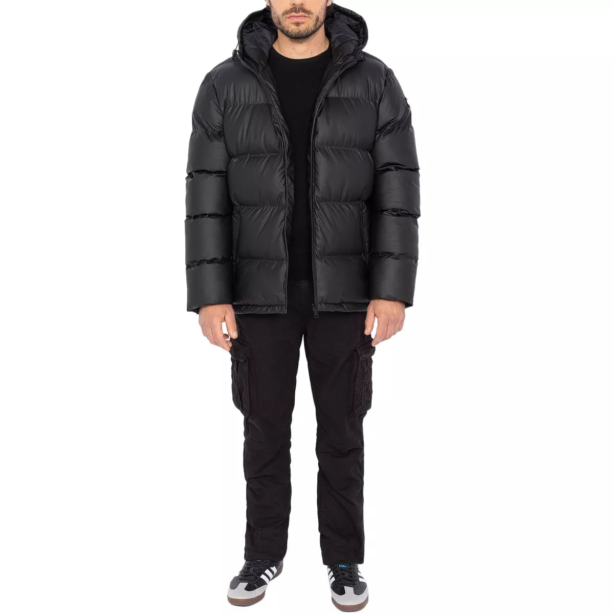 Doudoune Schott RUBBER A CAPUCHE ILLINOIS