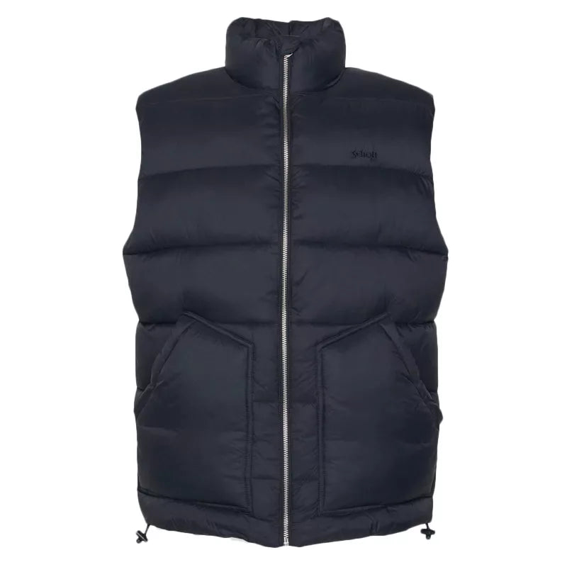 DOUDOUNE SANS MANCHE SCHOTT BRODERIE HAWKVRS