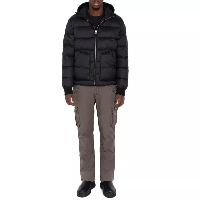 Doudoune Schott CAPUCHE BRODERIE HAWKRS