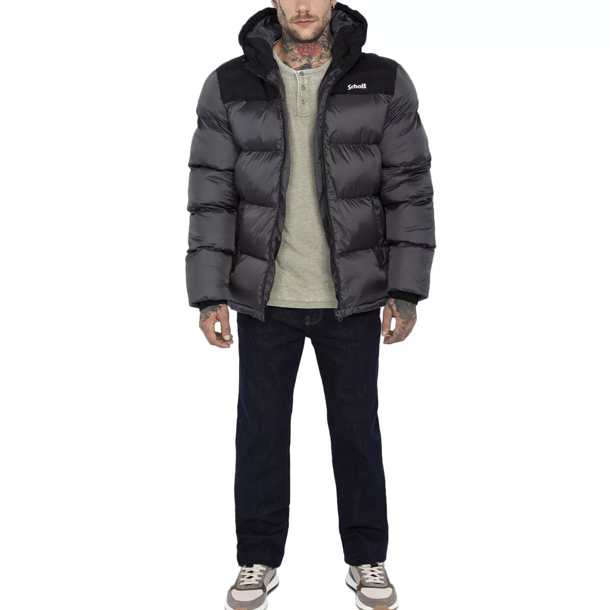 Doudoune Schott Capuche UTAH2