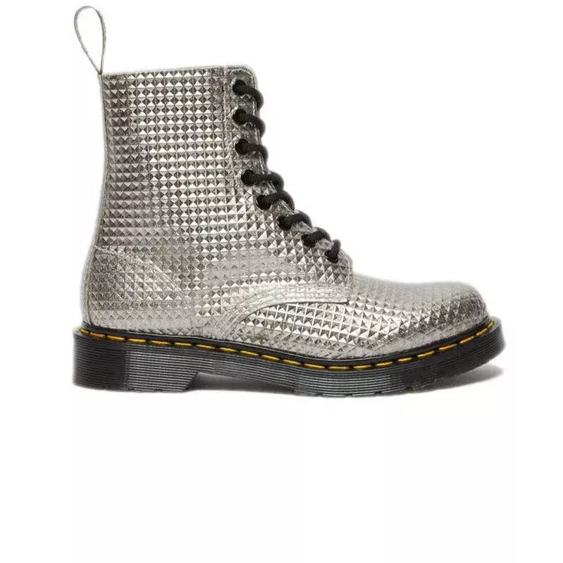 Boots Dr Martens 1460 PASCAL STUD EMBOSS LEATHER LACE UP
