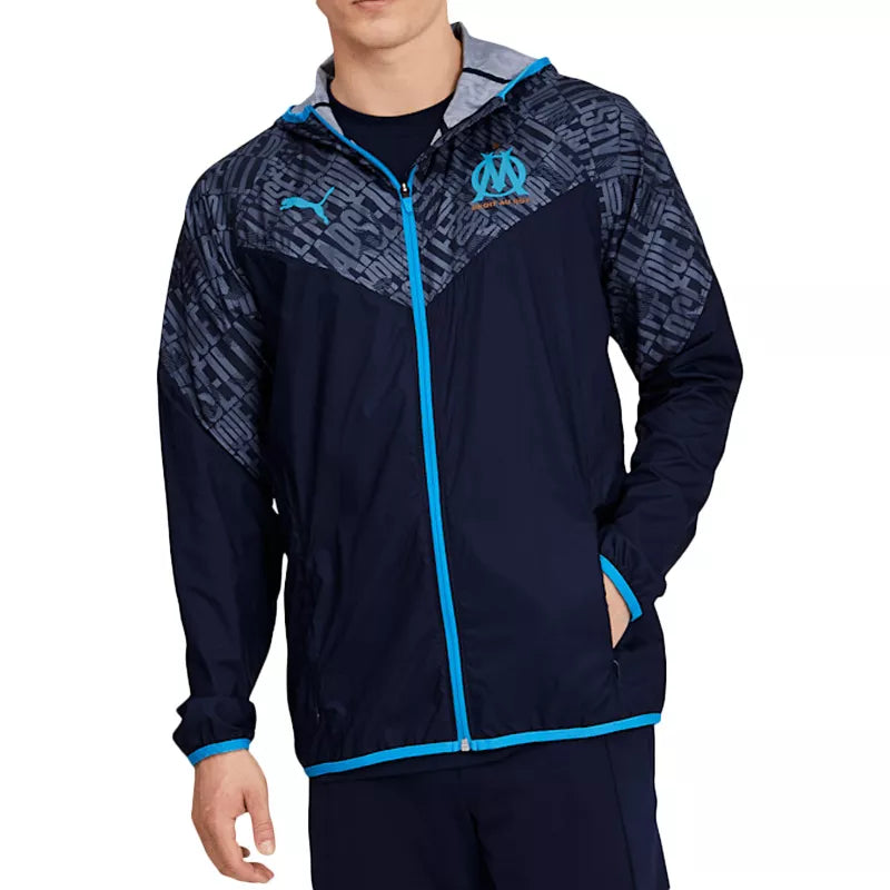 Veste coupe-vent Puma OLYMPIQUE DE MARSEILLE