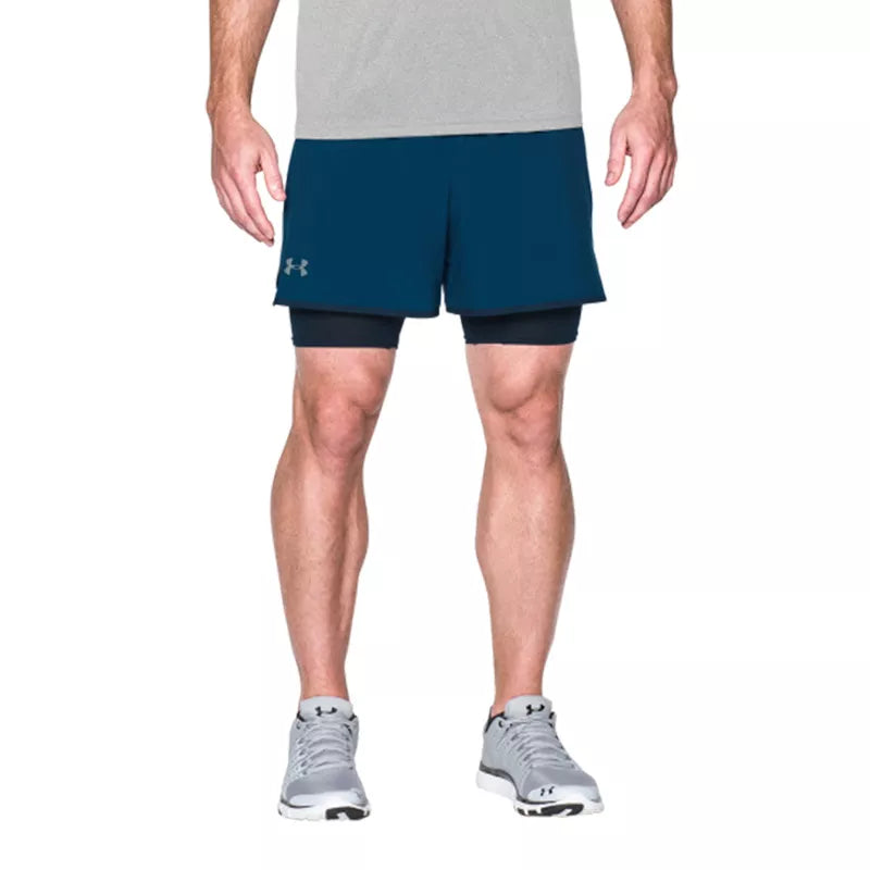 Short Under Armour Qualifier 2-in-1
