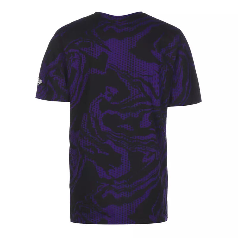 Tee-shirt New LOS ANGELES LAKERS OIL SLICK PRINT