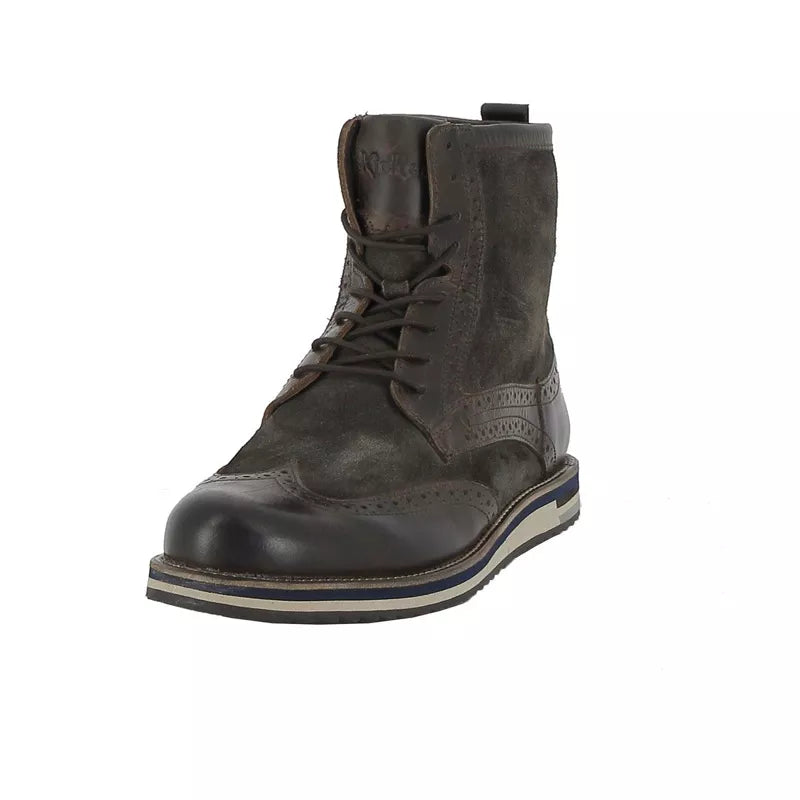 Bottine Kickers Modeste Buff Waxy