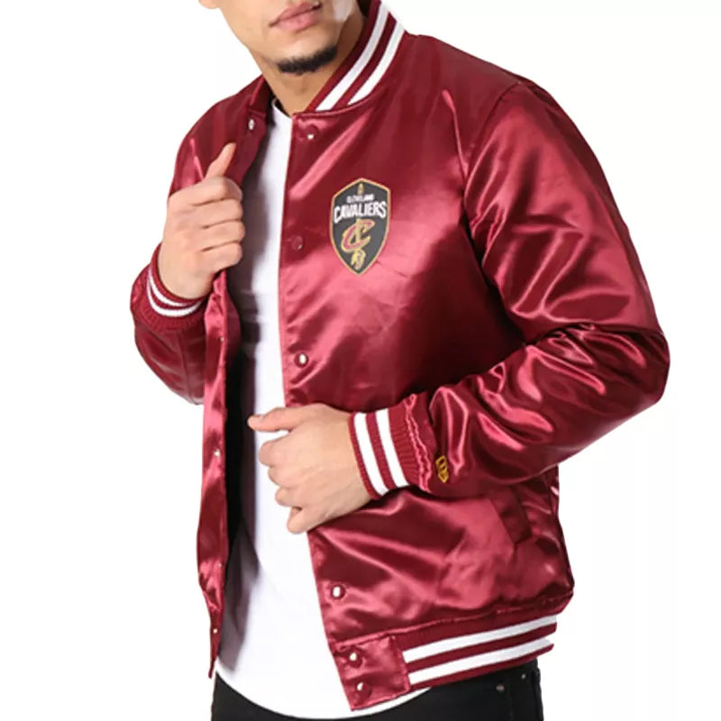 Blouson New Era Tip Off Cleveland Cavaliers Sateen
