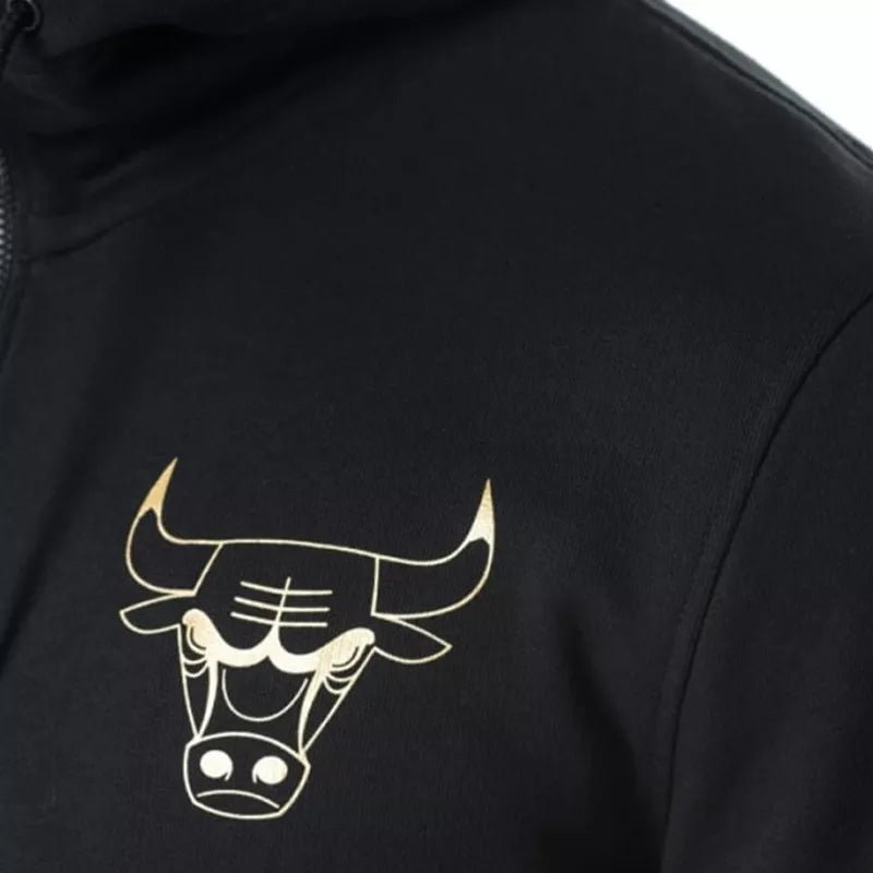 Sweat à capuche New Era Chicago Bulls