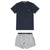 Ensemble tee shirt PYJAMA EA7 Emporio Armani